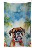 Boxer Luau Kitchen Towel Dish Cloths Guest Hand Towel Decorative Bathroom Towel for Face,Tea, Dishcloth, Kitchen and Bath