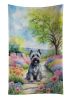 Skye Terrier Spring Path Kitchen Towel Dish Cloths Guest Hand Towel Decorative Bathroom Towel for Face,Tea, Dishcloth, Kitchen and Bath