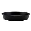 (3 pack) Nonstick Steel 9" x 9" Round Cake Pan, Dark Gray