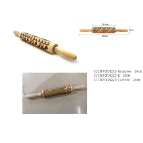 Rolling Pin Christmas Embossing (Option: A set)